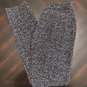 *KATHERINE BARCLAY* Cross-Hatch Trouser Pants